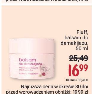 Rossmann Balsam do demakijażu maliny z migdałami fluff superfood oferta