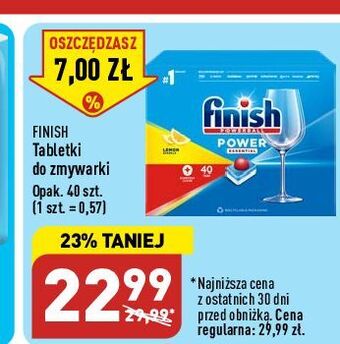 Tabletki do zmywarek lemon finish power essential