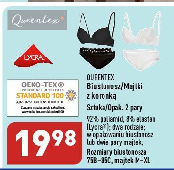 ALDI Biustonosz 75b-85c queentex oferta
