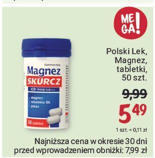 Rossmann Tabletki magnez skurcz oferta