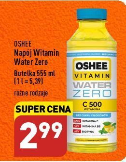 ALDI Napój o smaku cytryny i mięty oshee vitamin water zero oferta