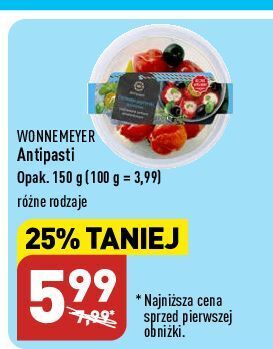 ALDI Krem antipasti paprykowy wonnemeyer feinkost oferta