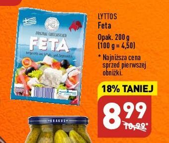 ALDI Ser feta lyttos oferta