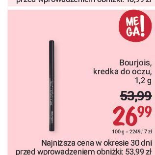 Rossmann Kredka do oczu bourjois oferta
