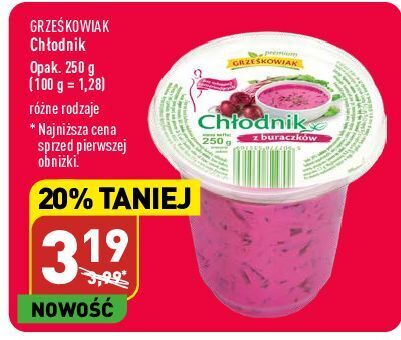 ALDI Chłodnik z buraków grześkowiak oferta