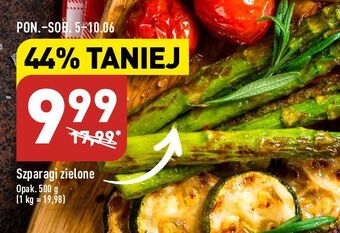 ALDI Szparagi zielone oferta