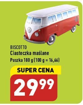 ALDI Ciasteczka maślane biscotto oferta