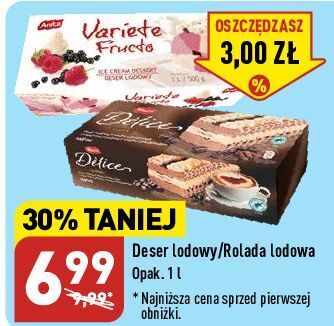 ALDI Deser lodowy anita oferta