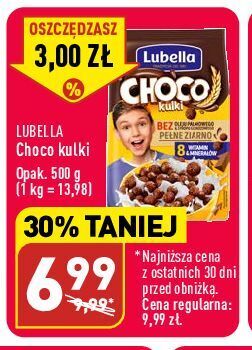 ALDI Płatki choco kulki lubella mlekołaki oferta