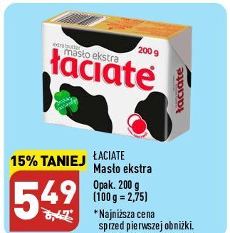 ALDI Masło ekstra łaciate oferta