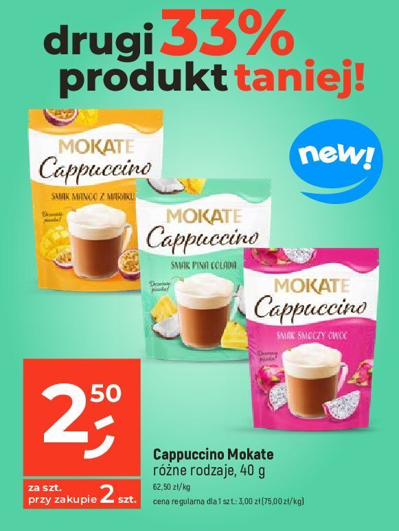 Dealz Cappuccino mango z marakują mokate oferta