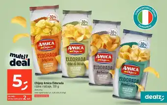 Dealz Chipsy eldorada z rozmarynem amica chips oferta