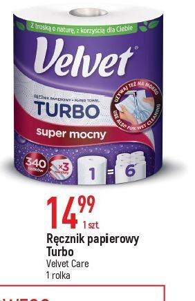 E.Leclerc Ręcznik papierowy velvet turbo oferta