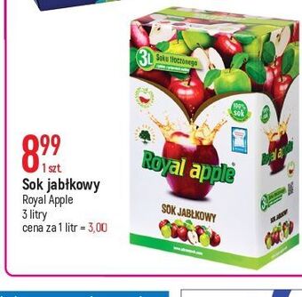 E.Leclerc Sok jabłkowy royal apple oferta