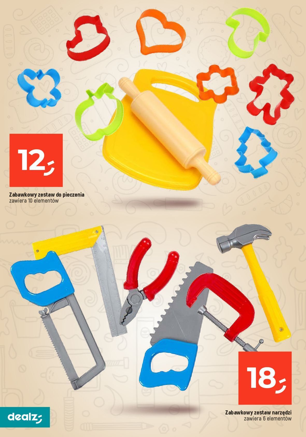 Dealz Zestaw do pieczenia oferta