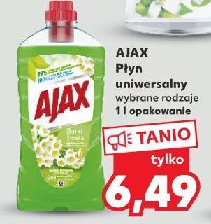 Kaufland Płyn do mycia konwalie ajax floral fiesta oferta