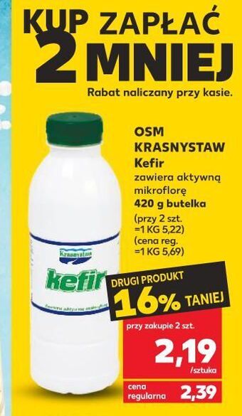 Kaufland Kefir krasnystaw oferta