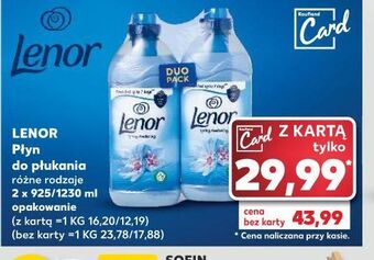 Kaufland Płyn do płukania spring awakening lenor oferta