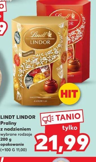 Kaufland Bombonierka milk lindt lindor oferta