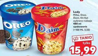 Kaufland Lody daim ice cream oferta