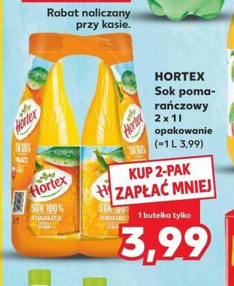 Kaufland Sok pomarańczowy hortex oferta