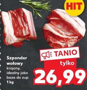 Kaufland Szponder wołowy oferta