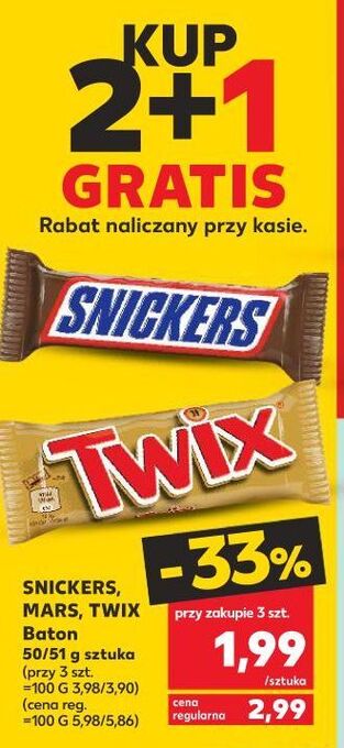 Kaufland Baton twix oferta