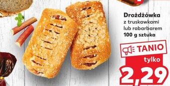Kaufland Drożdżówka z truskawkami oferta
