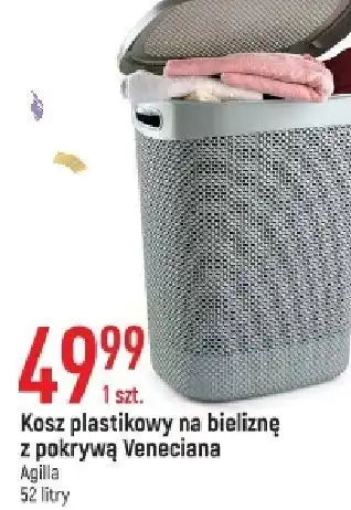 E.Leclerc Kosz na bieliznę veneciana 52 l agilla oferta