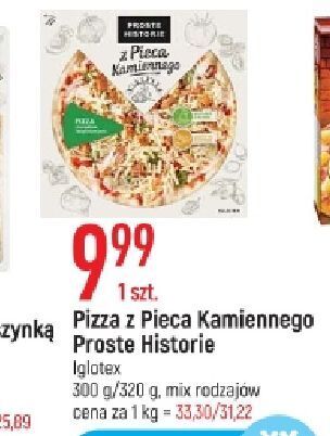 E.Leclerc Pizza warzywna z grillowaną papryką i bazyliowym pesto iglotex proste historie z pieca kamiennego oferta