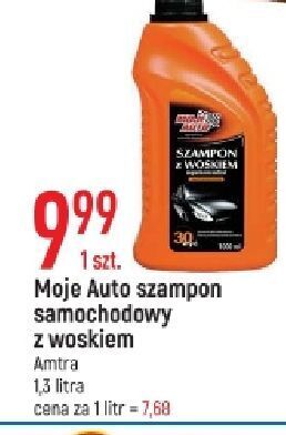 E.Leclerc Szampon samochodowy z woskiem moje auto oferta