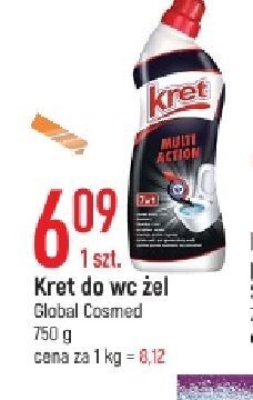 E.Leclerc Żel do wc multi action kret oferta