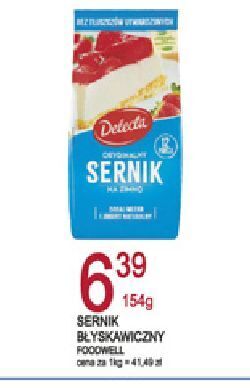 E.Leclerc Sernik na zimno delecta oferta