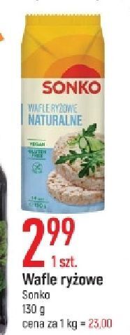 E.Leclerc Wafle ryżowe naturalne sonko oferta