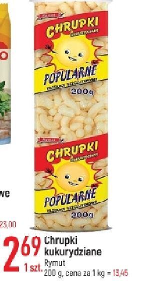 E.Leclerc Chrupki kukurydziane popularne rymut oferta
