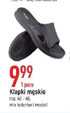 E.Leclerc Klapki męskie 40-45 oferta