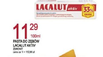 E.Leclerc Pasta do zębów lacalut aktiv oferta
