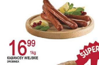 E.Leclerc Kabanosy wiejskie drobimex oferta
