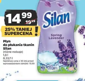 Netto Płyn do płukania spring lavender silan classic oferta