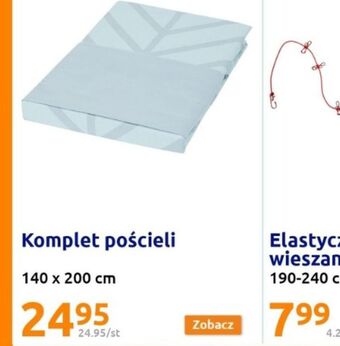 Action Komplet pościeli 140 x 200 cm oferta