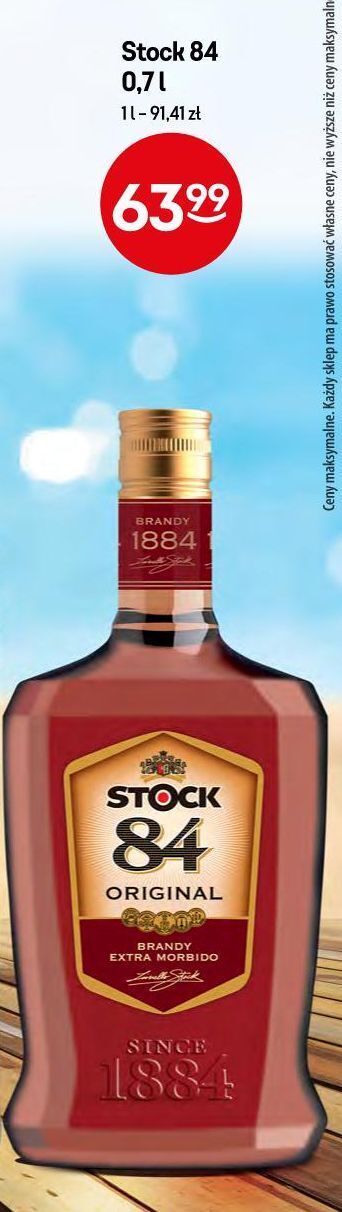 Żabka Brandy stock 84 700ml oferta