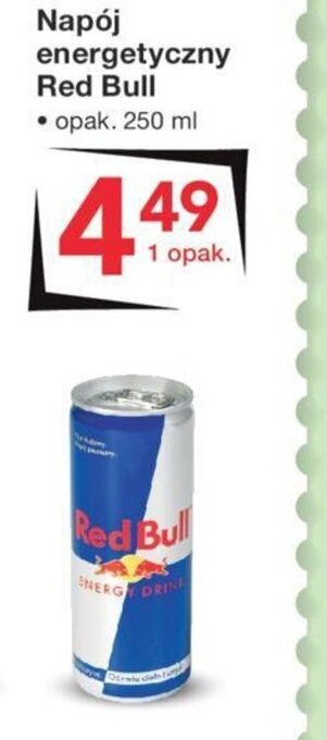 Odido Napój energetyczny Red Bull 250ml oferta
