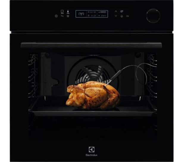 RTV EURO AGD Piekarnik elektryczny parowy electrolux coc8h31z steamcrisp - termoobieg - prowadnice teleskopowe oferta