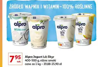 Auchan alpro Jogurt lub Skyr 400-500g oferta