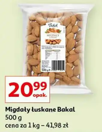 Auchan Migdały łuskane Bakal 300 g oferta