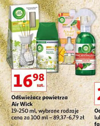 Auchan Odświeżacz powietrza Air Wick 19-250ml oferta