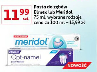 Auchan Pasta do zębów Elmex lub Meridol 75 ml oferta