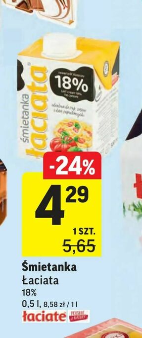 Intermarche Śmietanka oferta