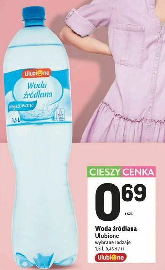 Intermarche Woda źródlana oferta