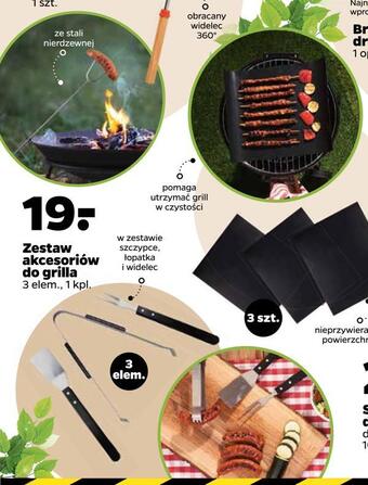 Zestaw akcesoriów do grilla